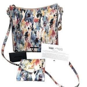 BRAHMIN Katie Superbloom with Wallet